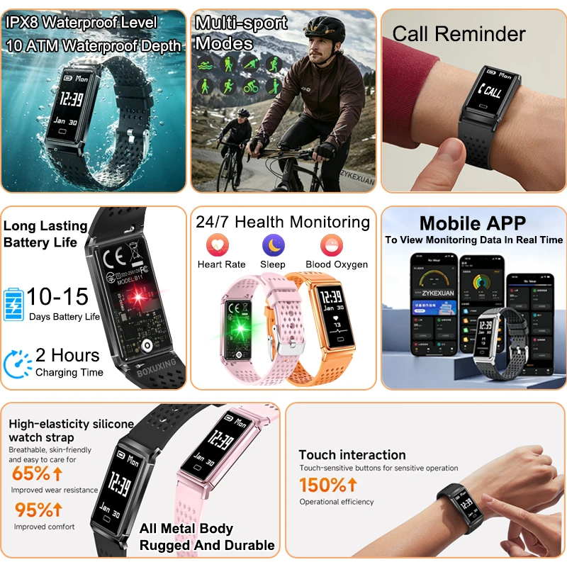 Новый спортивный фитнес-трекер – обзор и цена Smartwatch Professional Watches For Men