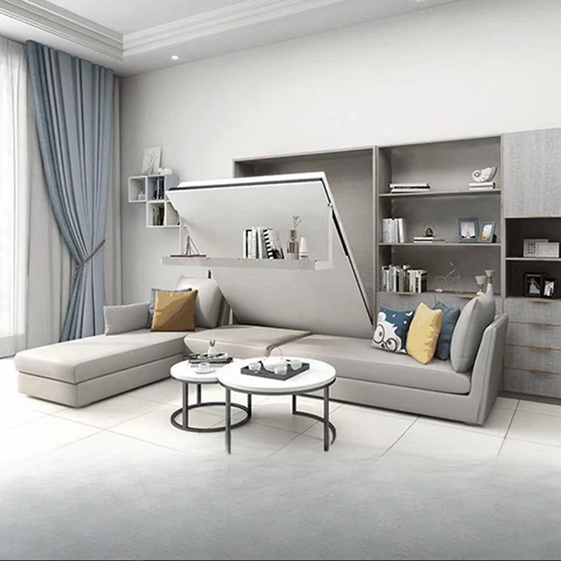 Split sofa multi-functional invisible bed keel Murphy bed living room sofa folding wall bed