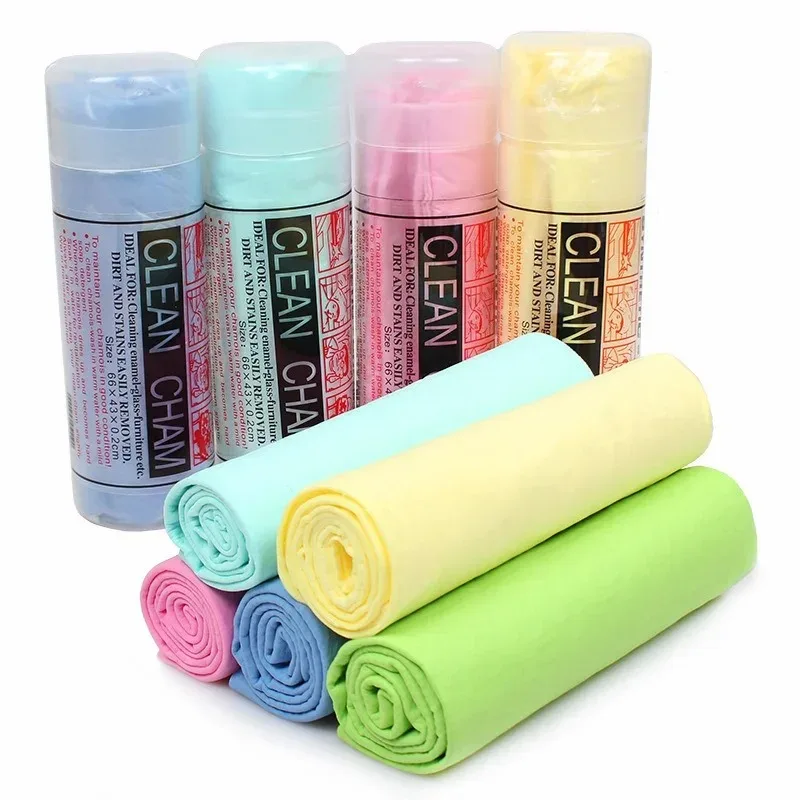 Pva Wash Car Towel Premium Quick-Dry Towel Ultra Absorbent Scratch-Free Reusable For Auto Maintenance Soft Deerskin Cloth