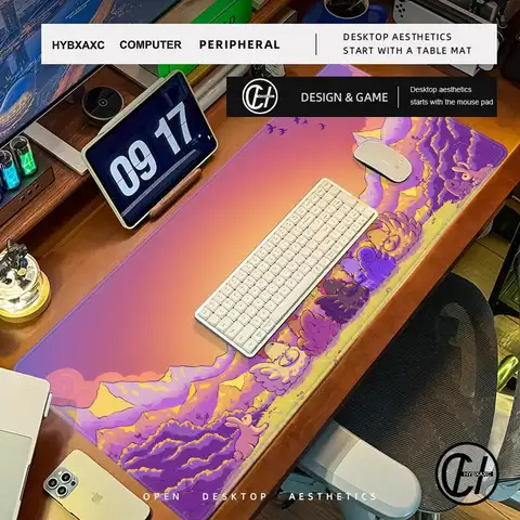 Mönster Spel Musmatta Pad Gummi Musmatta Skrivbord Gaming Halkfri Bordsmatta Gamer Skåp Musmatta S-stardew Valley Tangentbordsmatta 12 best sales Stardew Valley brädspel - №12