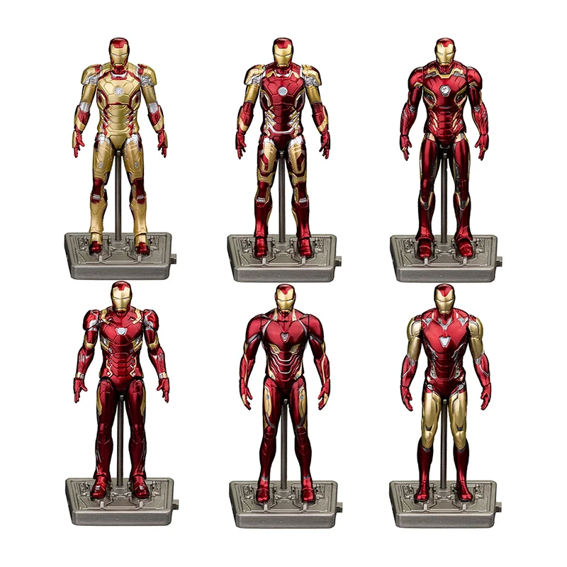 4 pouces Iron Man Mecha modèle Disney Marvel Joint figurine mobile ZD jouets à collectionner boîte-cadeau exquise cadeaux d'anniversaire