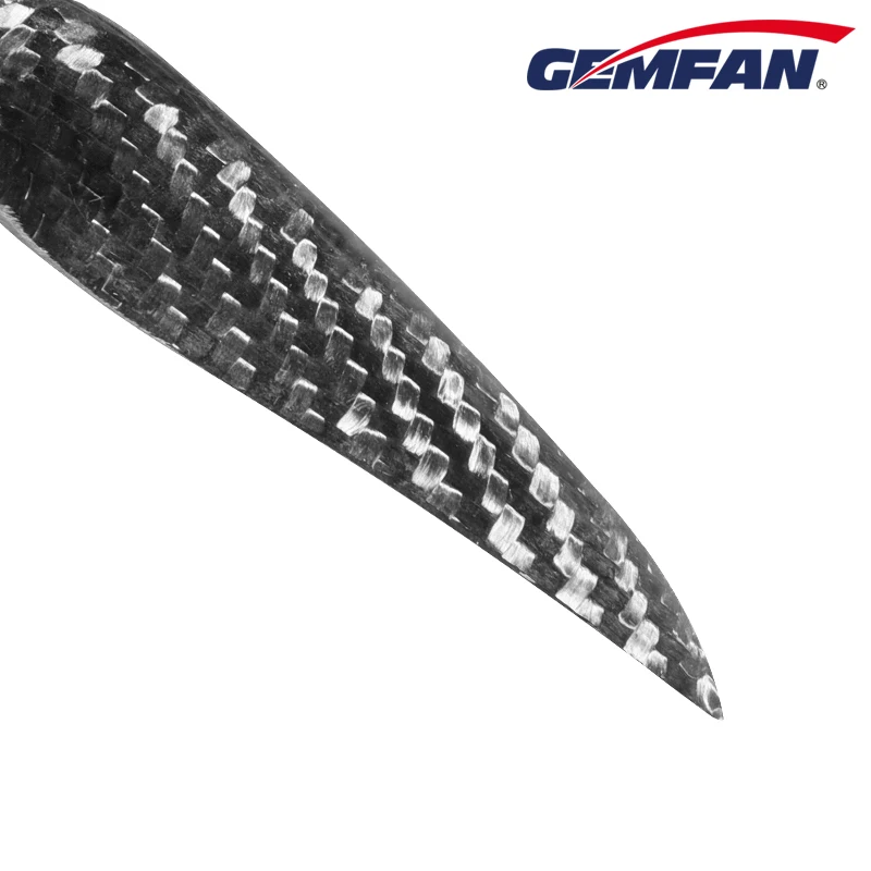 Gemfan Elica pieghevole 9.5×5 10X6 11×6 11X8 12×6 12X8 12×6.5 Fibra di carbonio 1 PZ per parti di aeroplani RC Accessori Multirotore