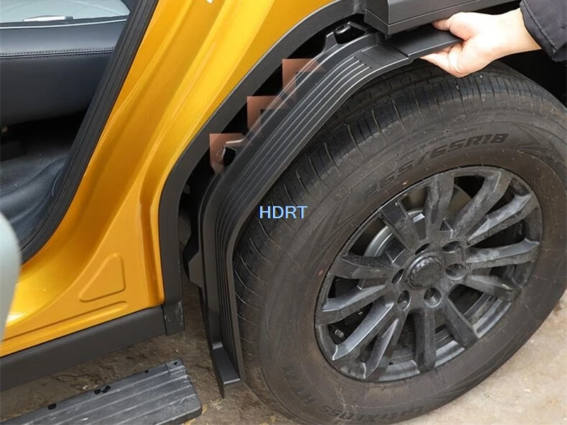 Car Styling Rear Wheel Mud Flap Mudflap For BYD Equation Leopard 5 2023 + Inner Lining Mudguard Splash Guard Fender Accessories