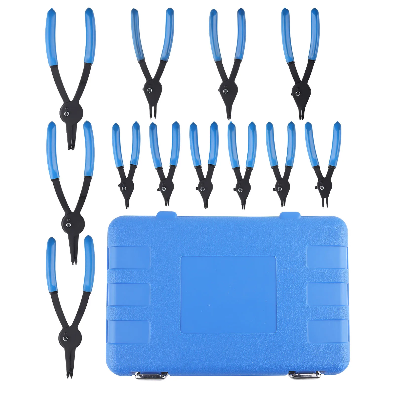 

12X Versatile Retaining Snap Ring Pliers Heavy Duty Fixed Tip Combination QME
