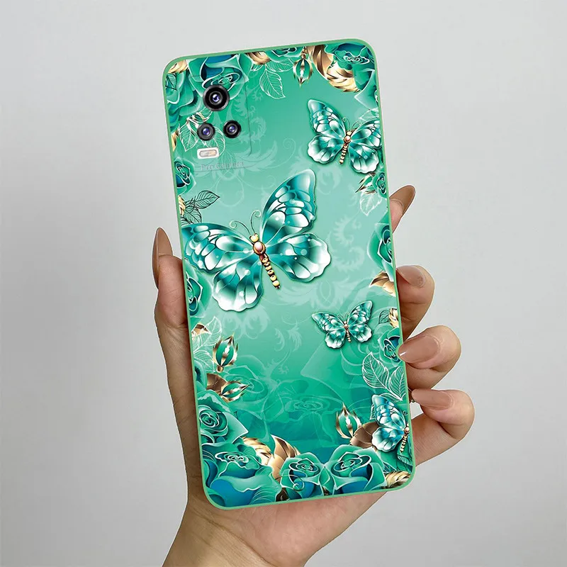 For Vivo V20 V2025 V2024 Case V20 Pro S7 Soft Silicone Protective Back Cover VivoV20 20pro Paint Printing Shockproof Phone Shell
