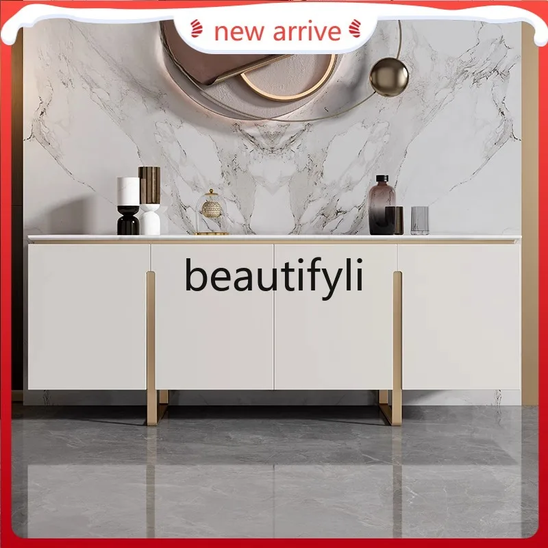 

D2520 Light luxury home entrance cabinet Modern simple dining side cabinet Living room wall storage cabinet