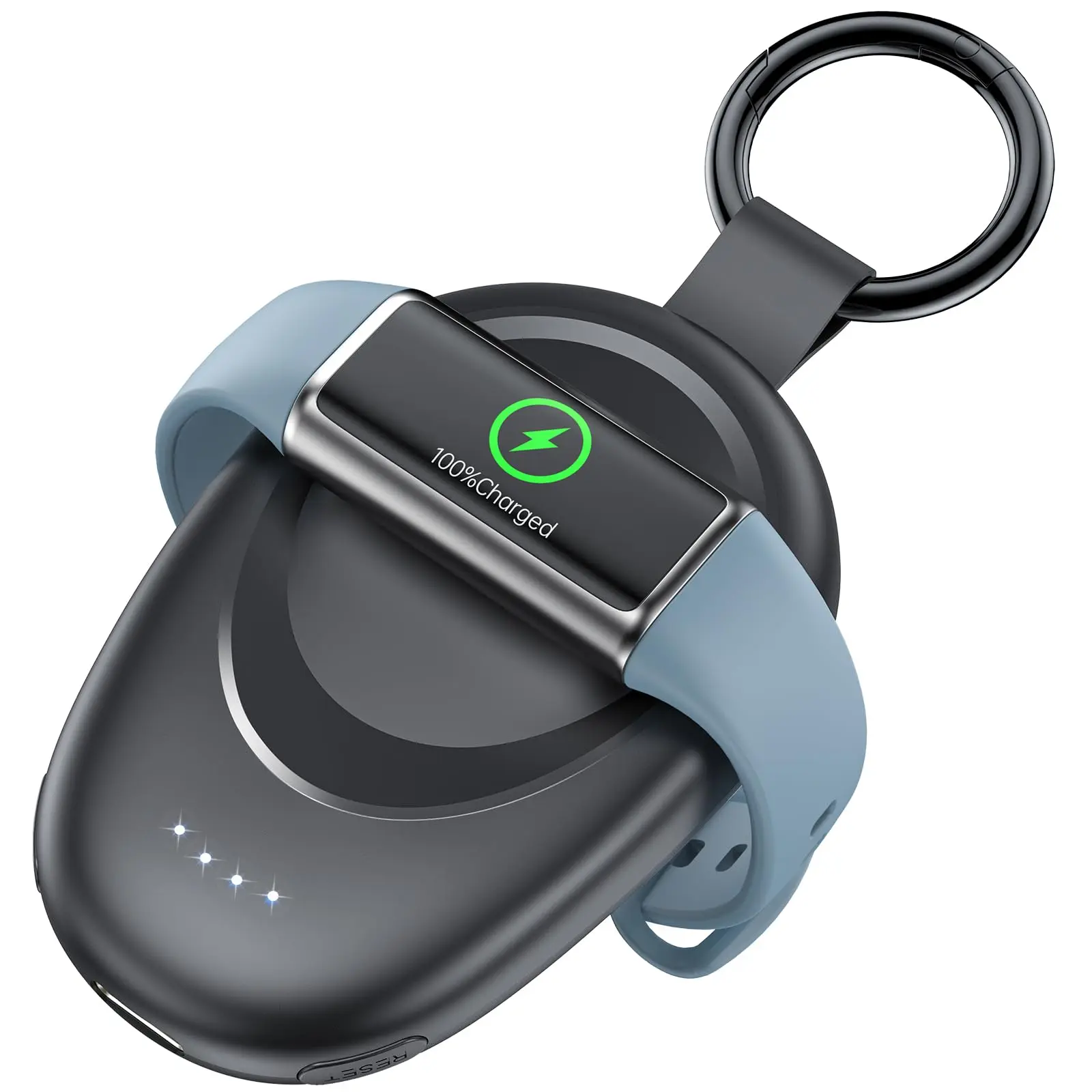 

NEWDERY Watch Magnetic Charger for Fitbit Charge 6/5/Luxe 1400mAh Portable Power Bank Car Travel Charger Stand Dock Accessories