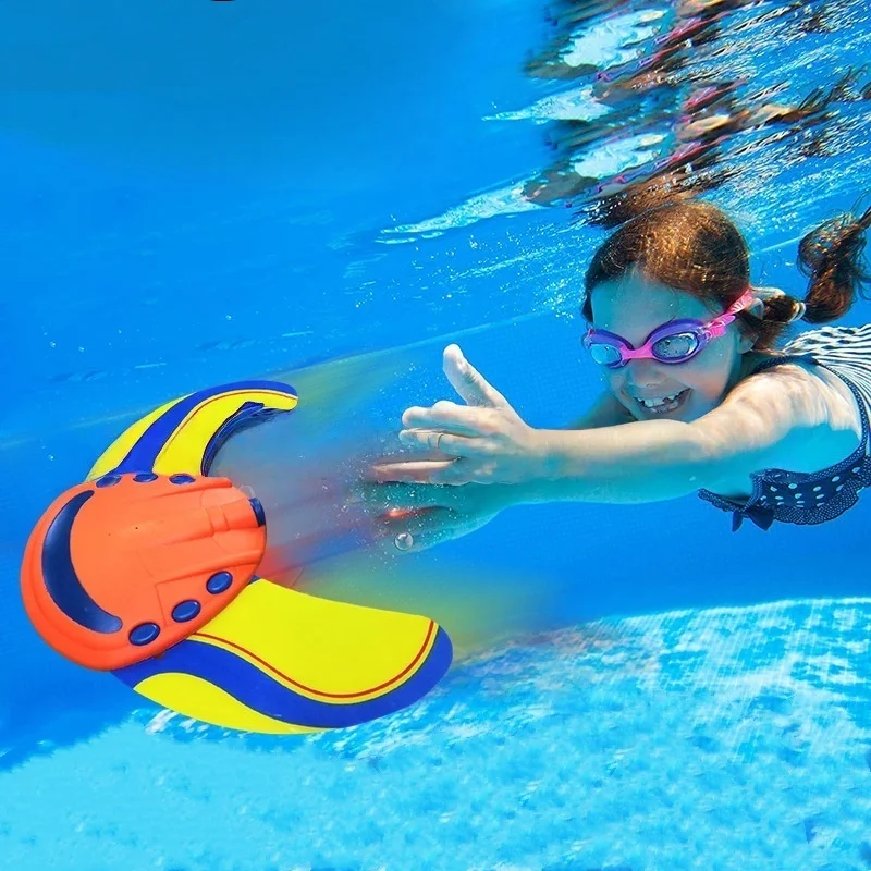 لعبة مانتا راي الهيدرو الديناميكية، نموذج سبلاش لحمام السباحة على الشاطئ، تستخدم للتدريب على السباحة والغوص وألعاب الألعاب الخارجية #2