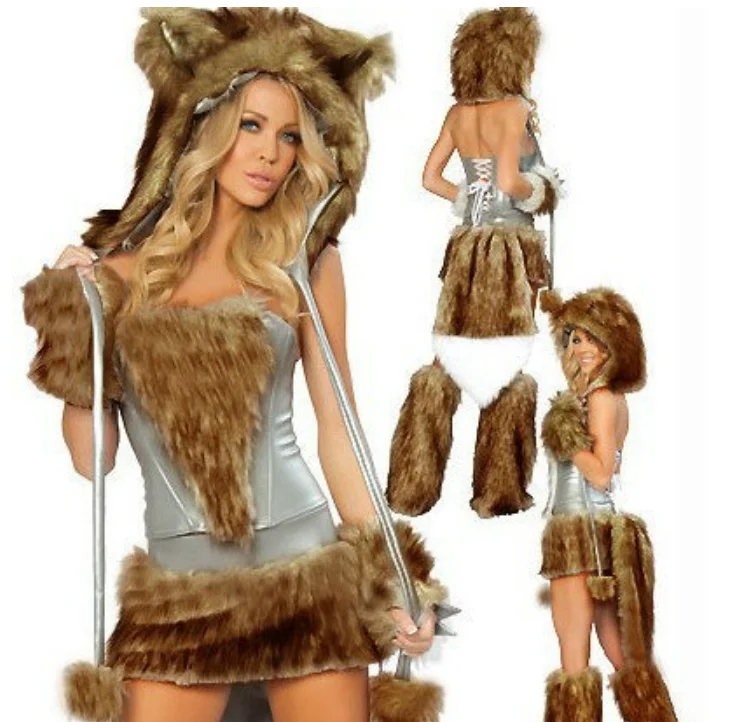Fursuit Tier-Karneval Halloween Cosplay Party Kigurumi für Erwachsene Frauen Kleid Niedliches Plüsch-Orange-Fuchs-Maskottchen-Kostüm 2026 – Detail 24
