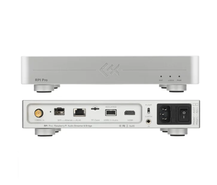 LHY AUDIO RPI Pro Streaming Música Digital Carrossel Roon Bridge Bridge Fever Player