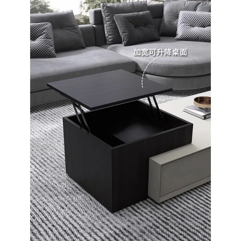 Italian minimalist lifting paint coffee table living room household small apartment multi-functional design tea table countertop