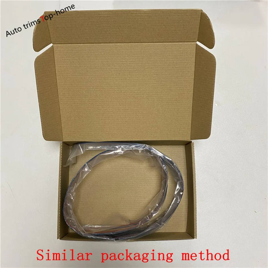

Stainless Steel Rear Bumper Tail Gate Trunk Door Strips Decoration Protector Cover Trim For Haval H6 2021 - 2024 Car Accessories