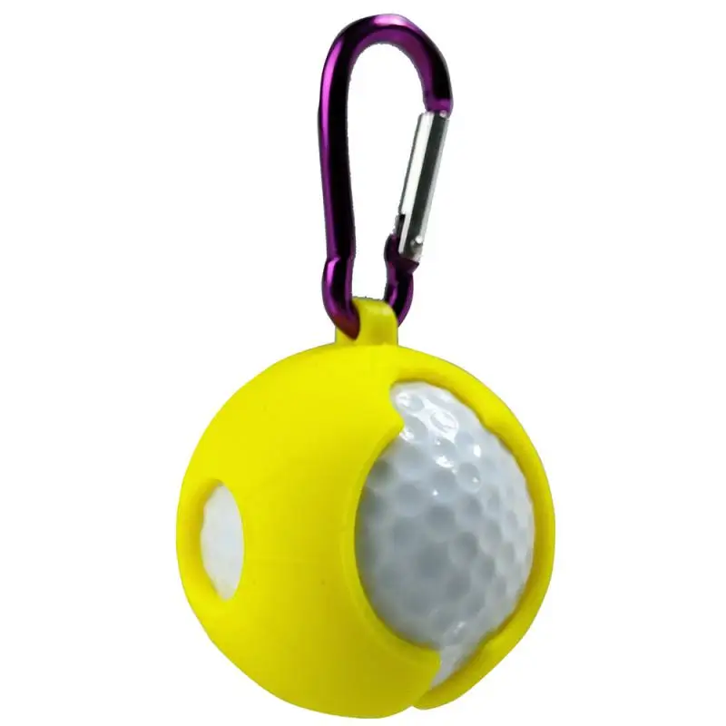 2/3/4 Stuks Gemakkelijk Te Reinigen Golf Opslag Kleine Voetafdruk Siliconen Bal Cover Silicagel bal Cover Gemakkelijk Opslag 14G Opbergdoos