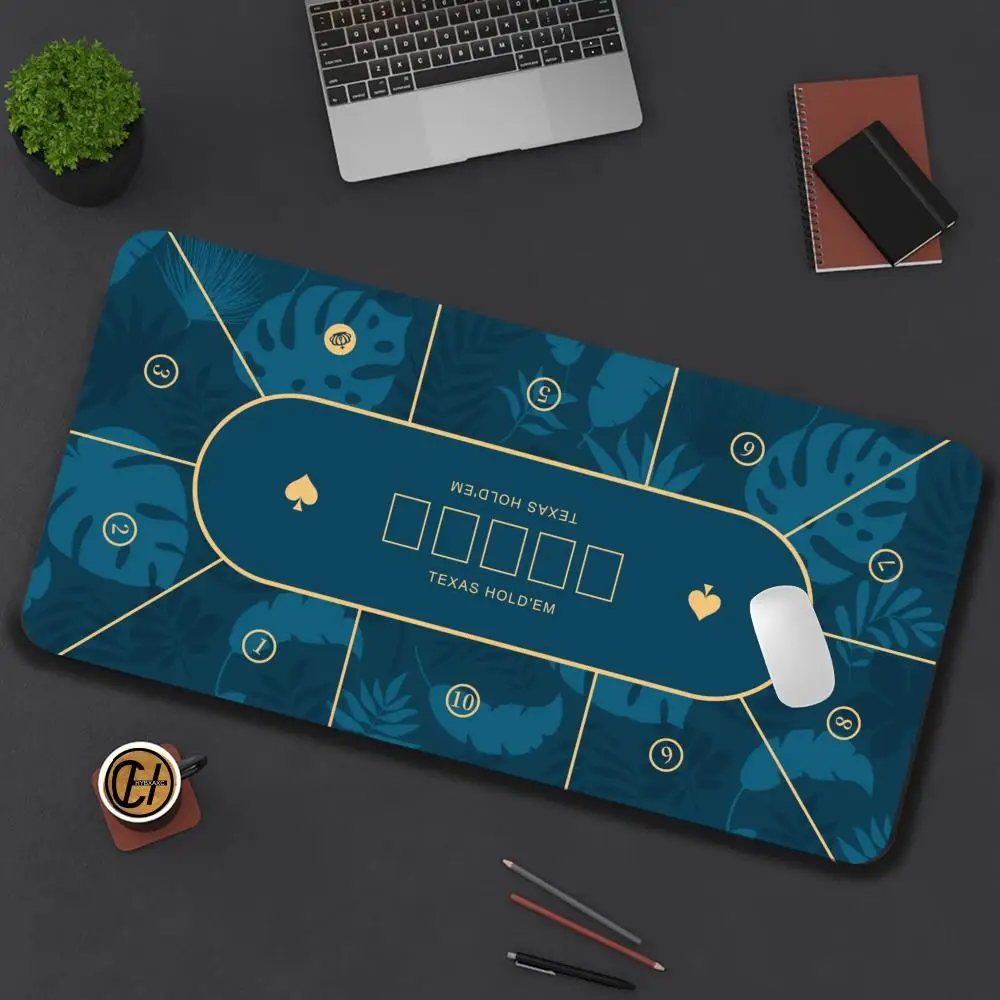 120x60cm/90x40cm Large-Sized Rubber Table MATS For Texas Hold 'Em Poker Party Poker MATS And Entertainment Accessories XAXC