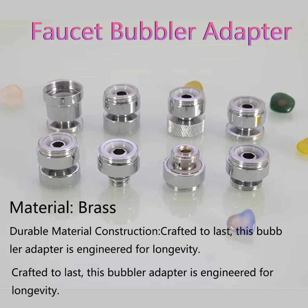 1-5 шт. женский x женский кран аэратор разъем адаптер для крана 24To22 шарнир для крана кухня ванная комната адаптер для водопроводного крана шарнир для крана