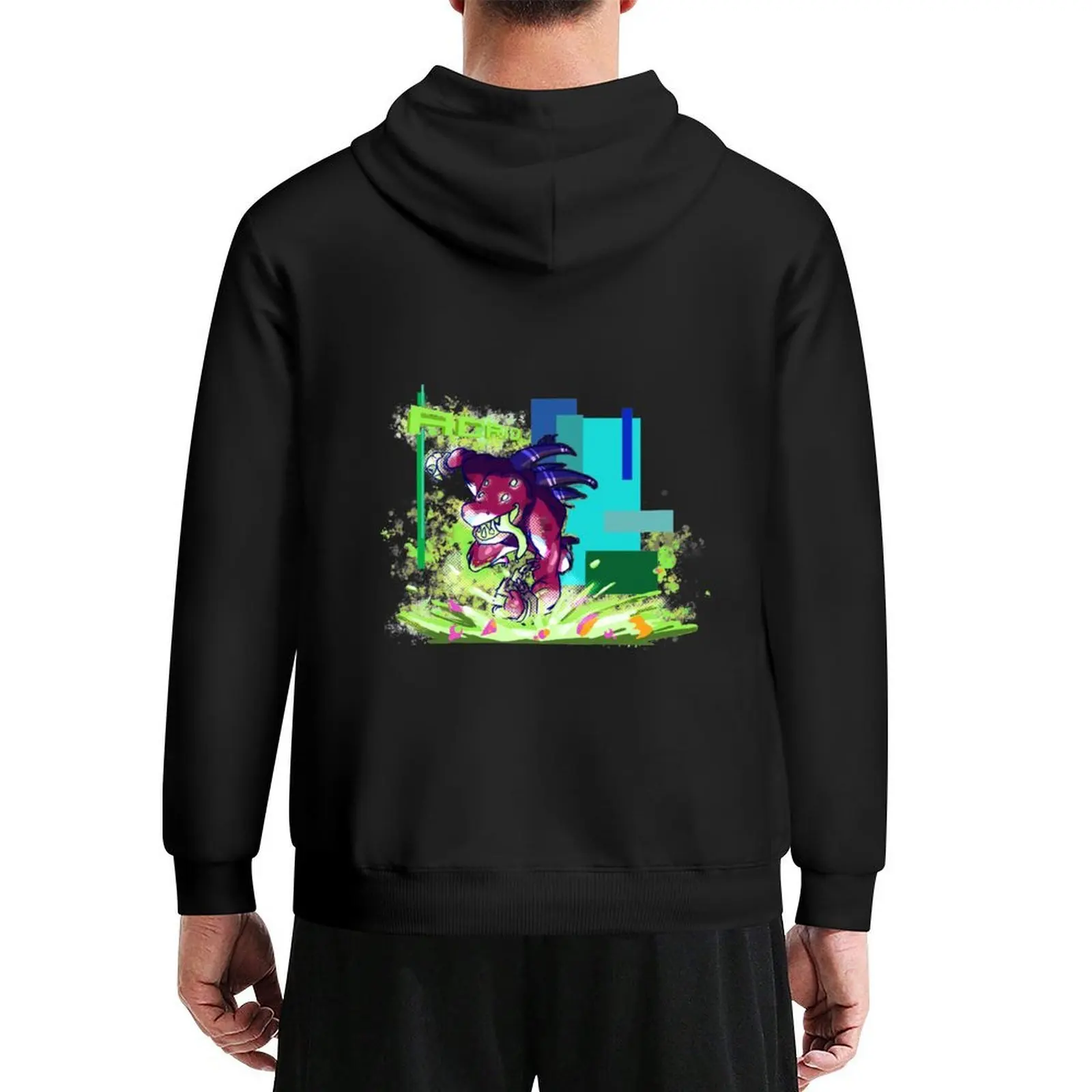 

Risk of Rain 2 Acrid Hoodie hooded shirt clothes for men men's coat anime clothes new hooded tee