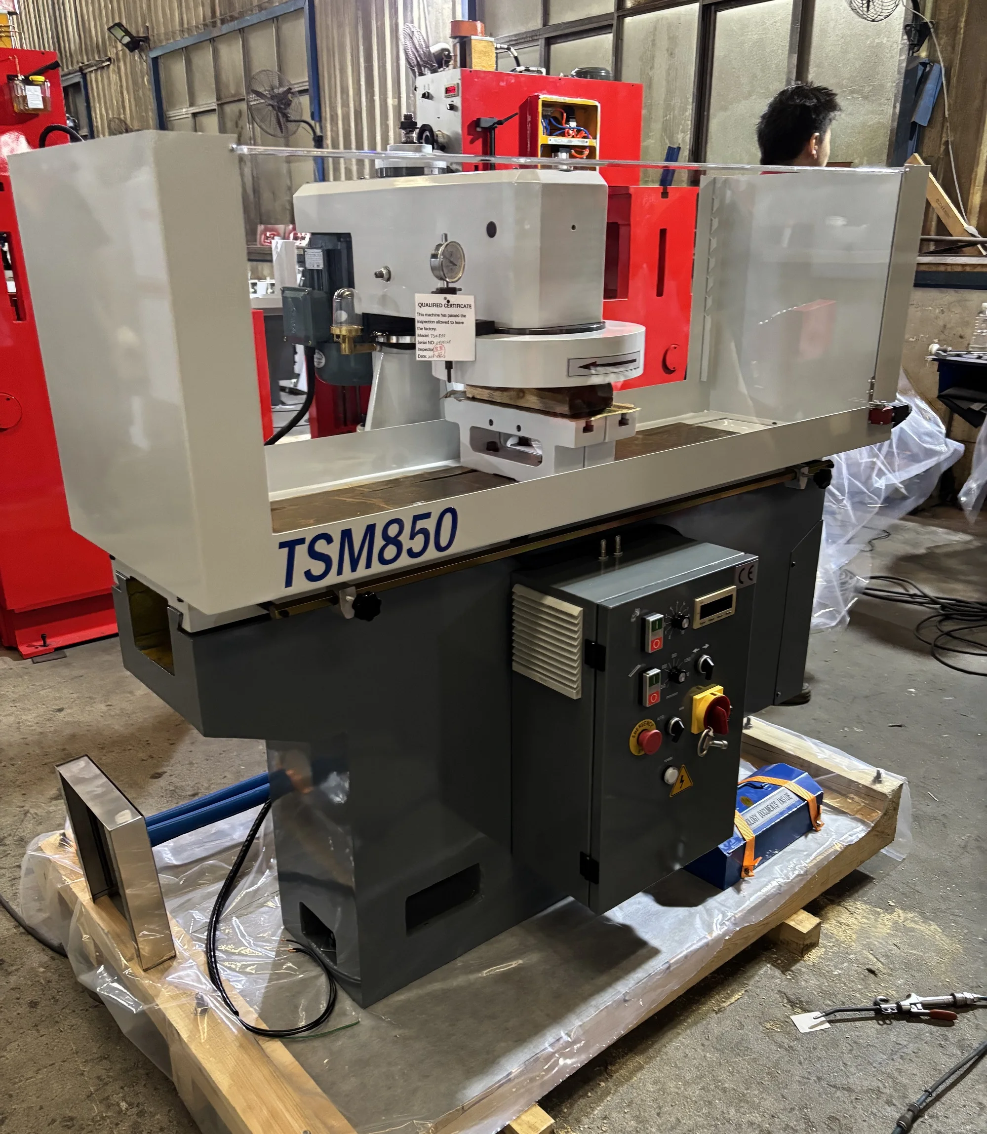 TSM850 TSM1200 Maintenance Cylinder Block Milling Machine Surface Milling Machine for Cylinder Block Engine  Machine