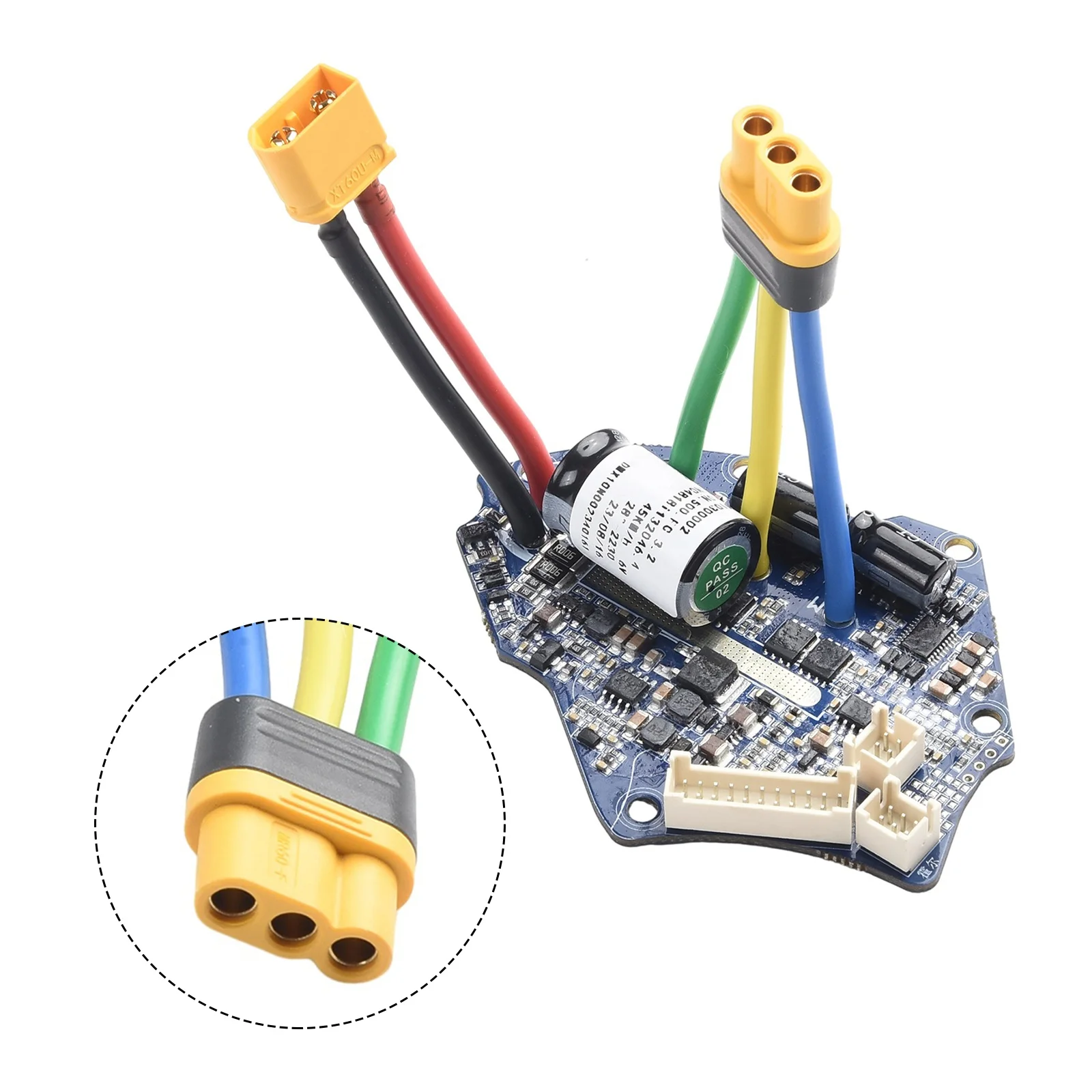 블랙 PCB 모터 컨트롤러 부품 액세서리, 쉬운 설치, 전기 자전거 교체, 제어 보드, 48V, 500W, 60G