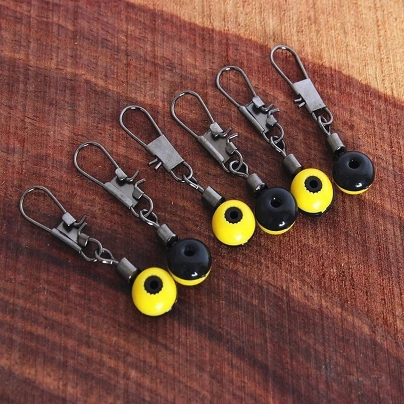 30pcs/set Fishing Float Bobber Stops Space Beans Connectors Sea Saltwater Fishing Tools Equipment Plastic Metal NEW SET image 5