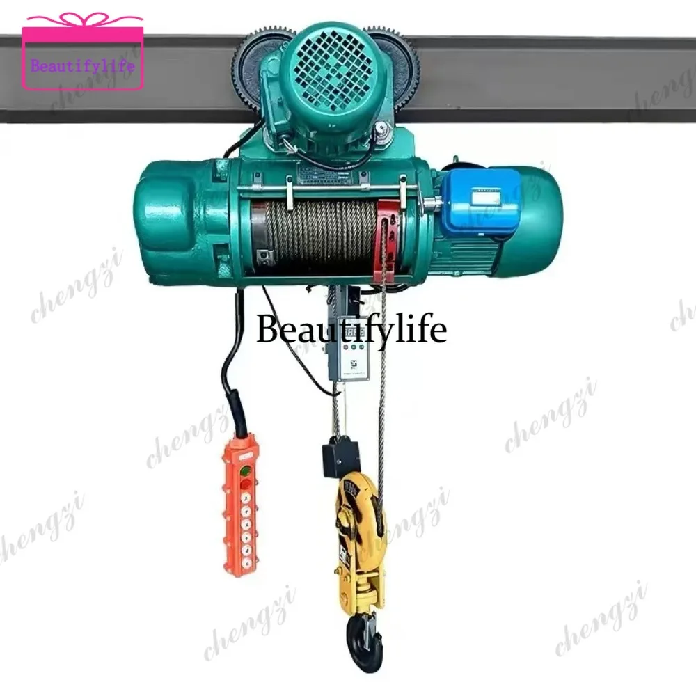 a55  Wire Rope Electric Hoist 380V/three-phase 220V Crane 5T 6/9/12/18/24/30 Meter Traveling Crane End Beam