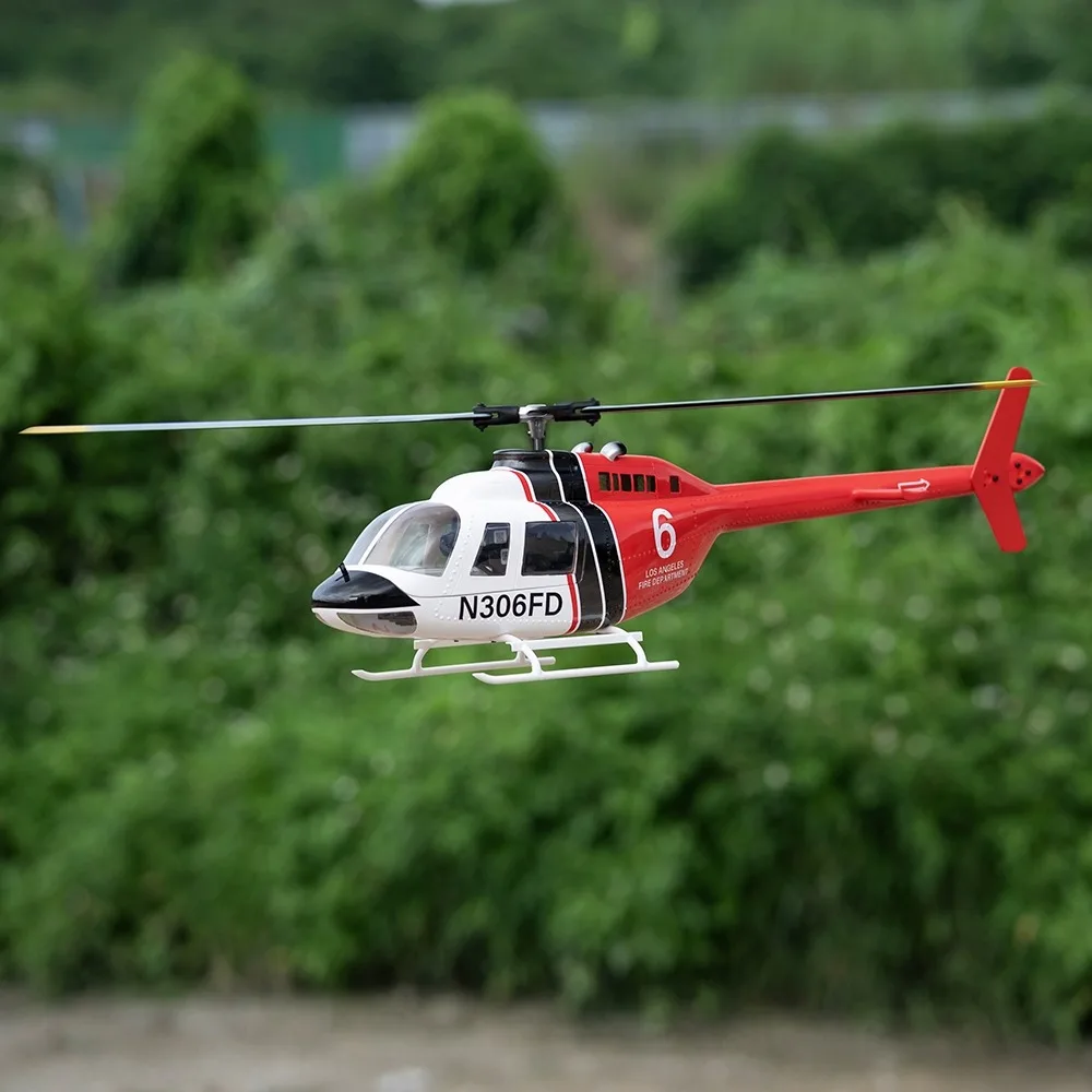 BEL 206 V3 wirtualny zdalnie sterowany helikopter sześciokanałowy bezszczotkowy 470 H1 sterowanie lotem pozycjonowanie GPS Model symulacyjny Hover