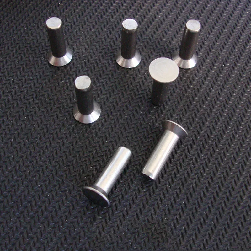 Best1 20pcs M4 stainless steel countersunk head solid rivet flat head rivets home decoration bolts 16mm-40mm length