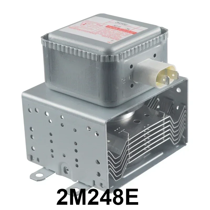 For Toshiba 2M248E air-cooled long foot New microwave magnetron fixed frequency 1KW microwave oven drying equipment vacuum tube