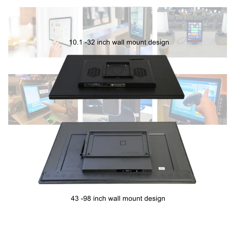 New Artificial Intelligence Touch Screen Monitor 32 43 49 55 Inch Large Screen Android Tablet USB Interface