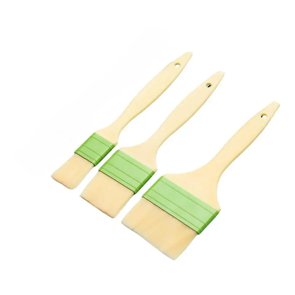 Tool oil brush for high-temperature barbecue, suitable for brushing egg liquid in baking foods and kitchen pancakes
