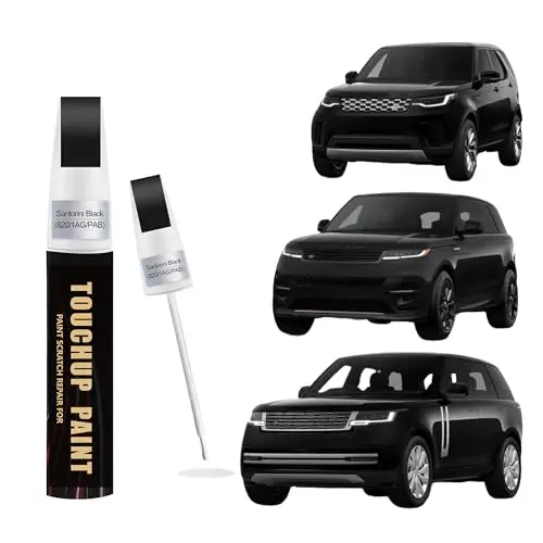 Santorini Black(820/1AG/PAB) Car Paint Touch Up Pen Compatible with Landrover,Automotive Scratch Remover for Nicks