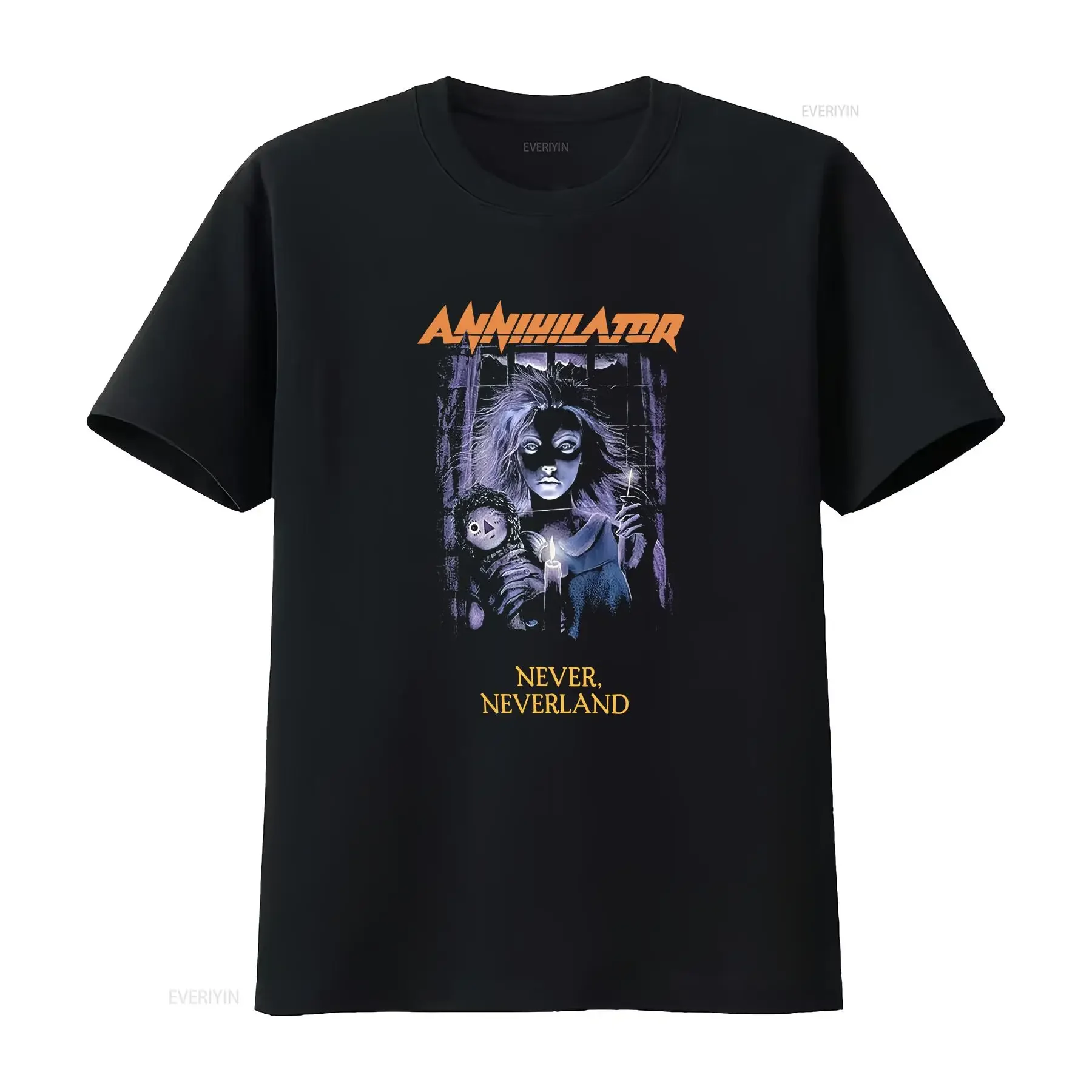 Classic Annihilator For Fans Men S 235XL T Shirt 14D607 vintage Washed Top For Everyday Wear designer clothes Unisex Casual