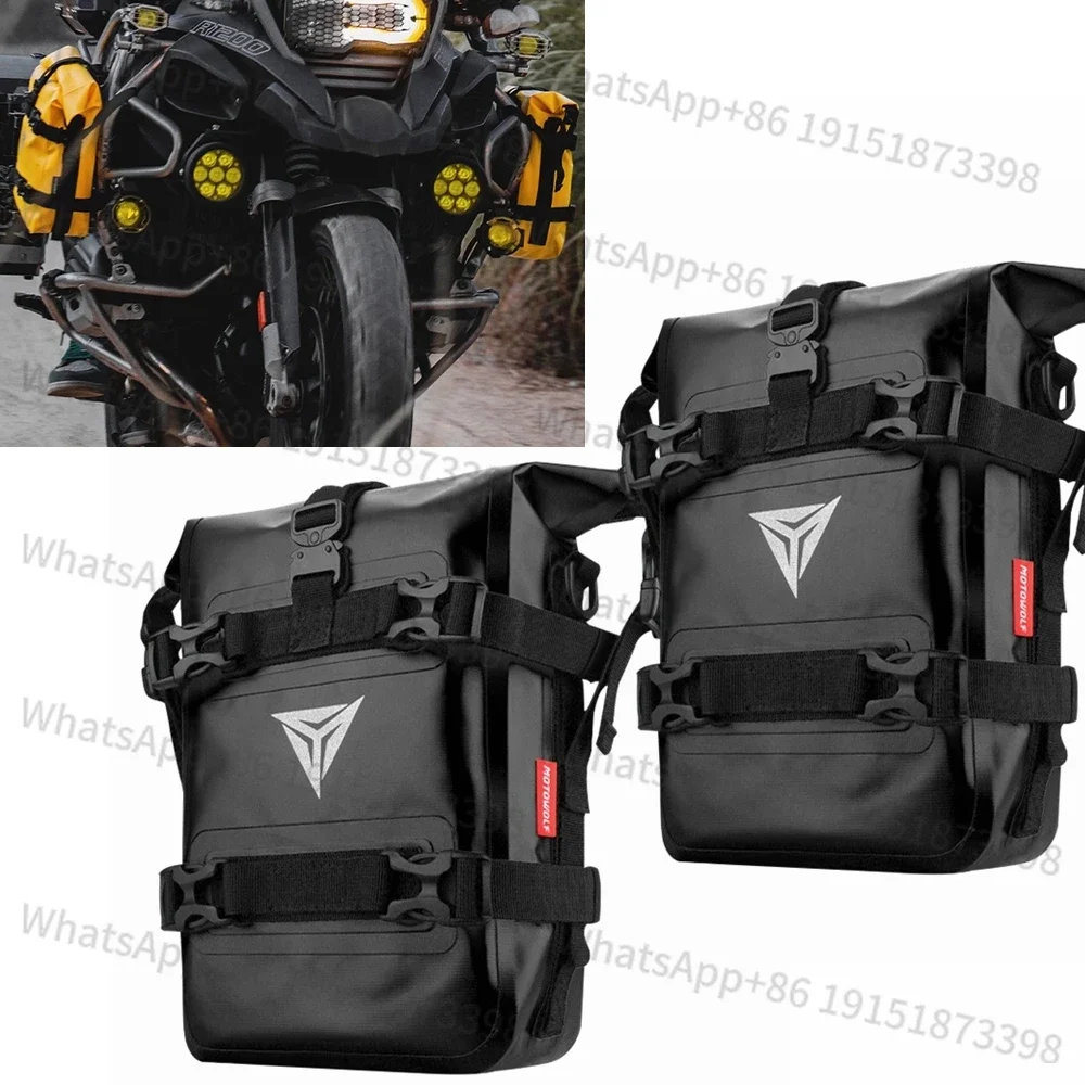 For  R1250GS R1250 GS ADV R 1250GS Adventure GSA Motorcycle Frame Crash Bars Waterproof Bag Bumper Repair Tool Placement Bag
