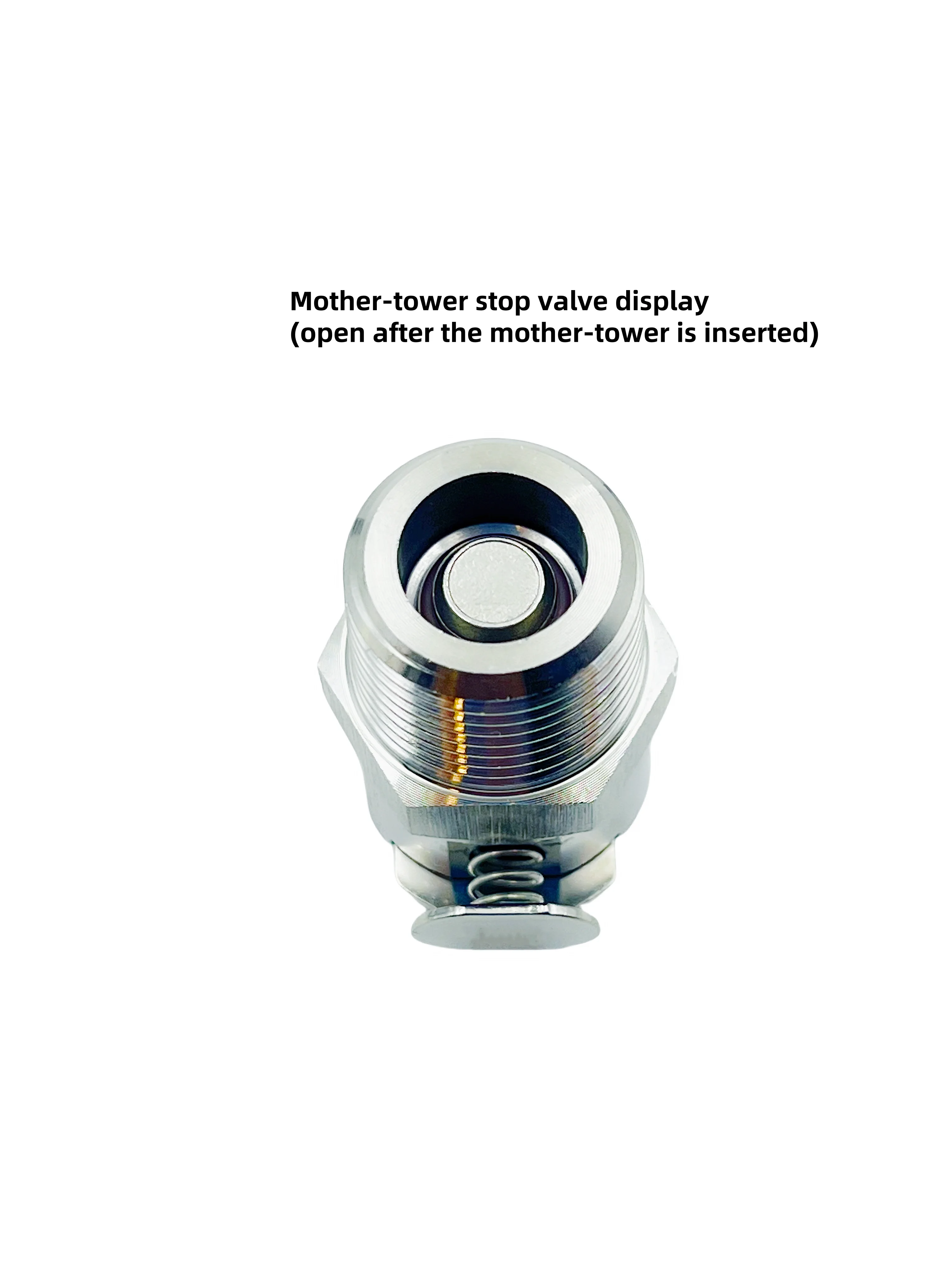 For BMW R1200GS ADV R1200RT S1000RR K1200R K1300R K1600GTL HP4 Rninet Quick release metal joint for fuel pump with shutoff valve image 3
