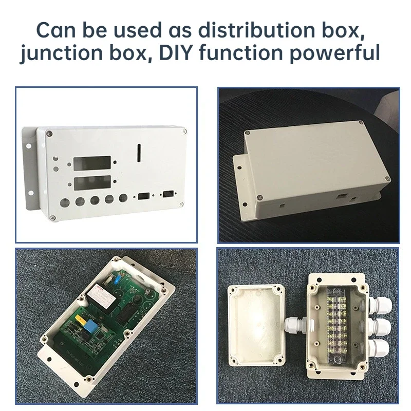 ABS Plastic Electrical Monitor The Power IP65 Outdoor Waterproof Junction Box