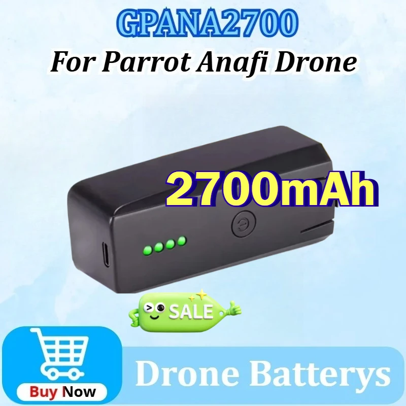 

New Drone Batterys GPANA2700 7.6V 2700mAh 20.52Wh Replacement Lithium Battery for Parrot Anafi Remote Control Drone Parts