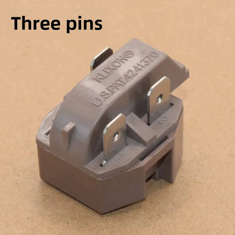 Compressor de geladeira e freezer KLIXON 4241370   Kit inicial PTC 3 pinos