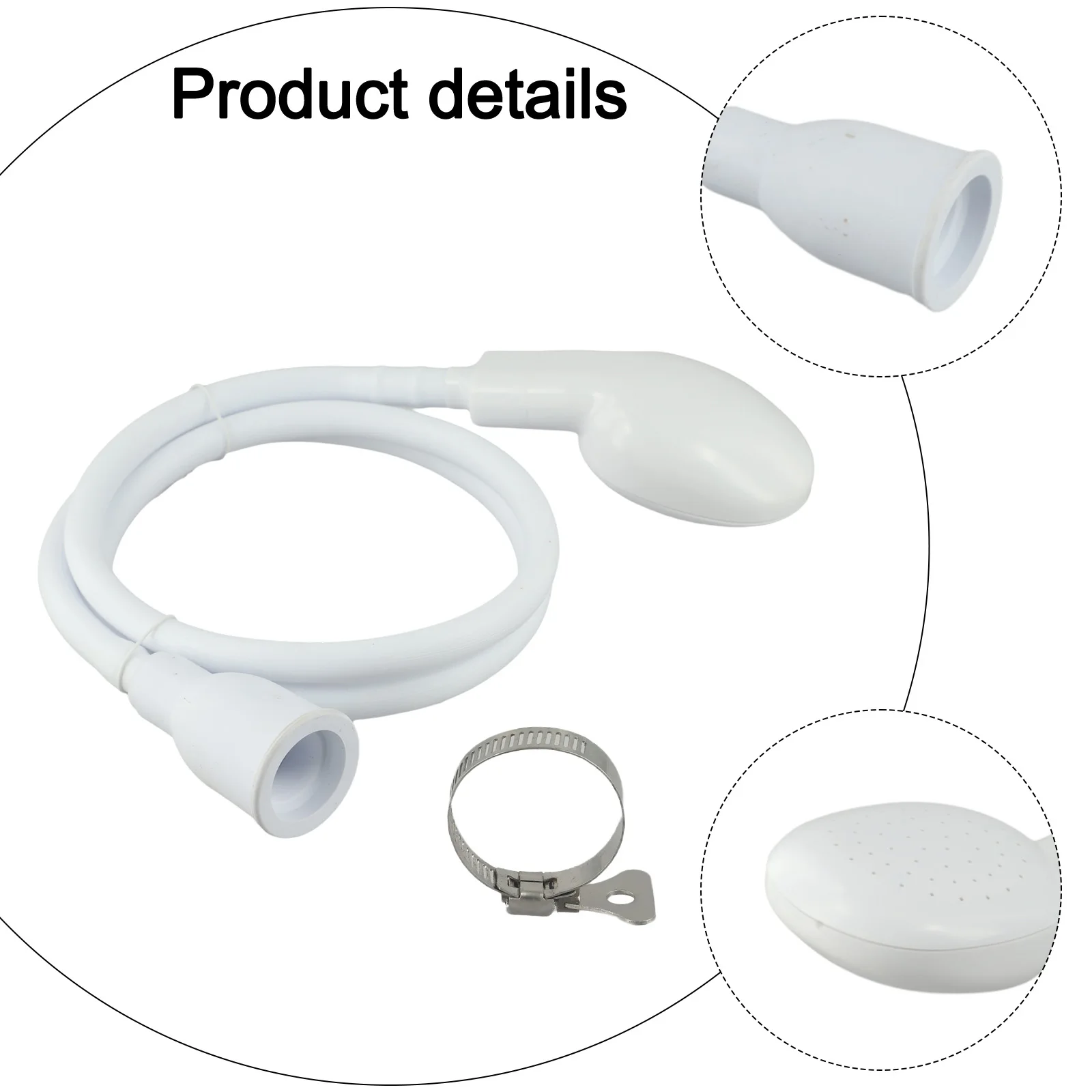 2022 New High Quality Shower Head Baby Bathing Bath Tool Flexible Quick-connect Shampoo Shower Shampooing Simple