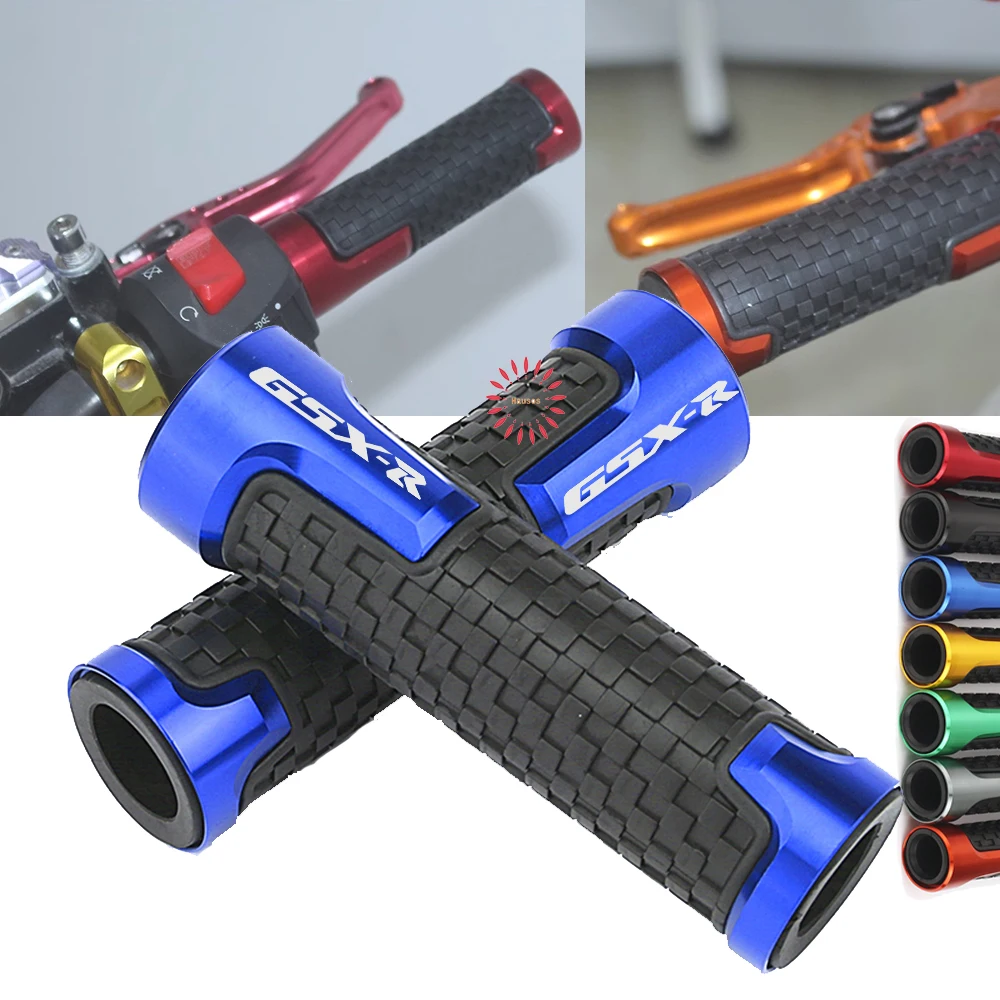 

7/8'' 22MM CNC Handlebar Grips For SUZUKI GSXR 125/150/600/750/1000 GSX-R Handle Bar Covers Motorcycle Accessories Hot Deal