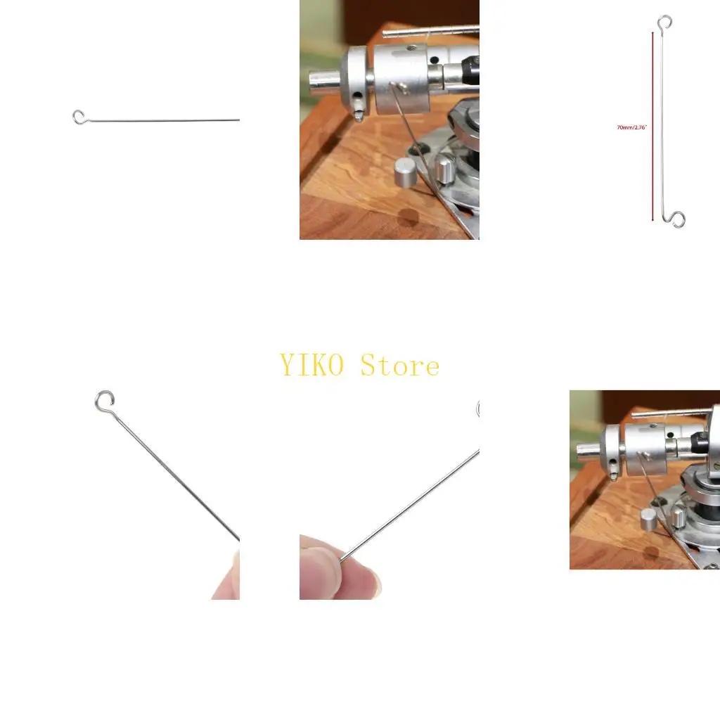 K32C Tonearm Bias Weight Guide Stainless Steel Bias Weight Rod for 3009 3012