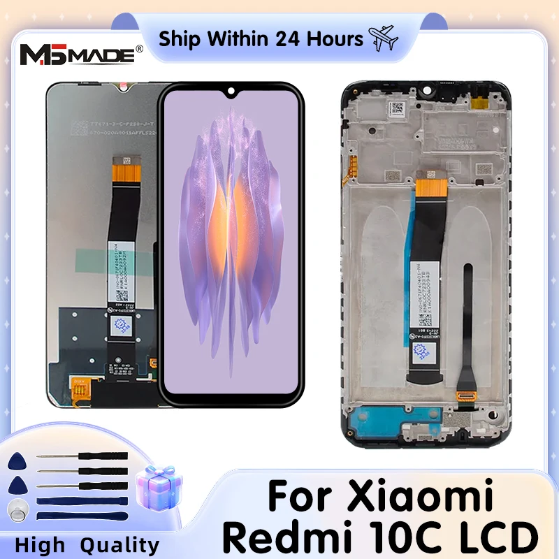 671-ips-para-xiaomi-redmi-10c-display-poco-c40-tela-lcd-tela-de-toque-digitador-assembleia-220333qag-220333qbi-lcd-substituicao