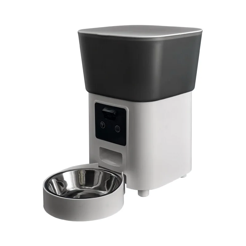 Comedero automático con cámara, voz y temporizador para perros y gatos - imagen 5