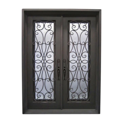 

Guaranteed Quality Iron Front Door Main Door Iron Gate Design Wrought Iron Door