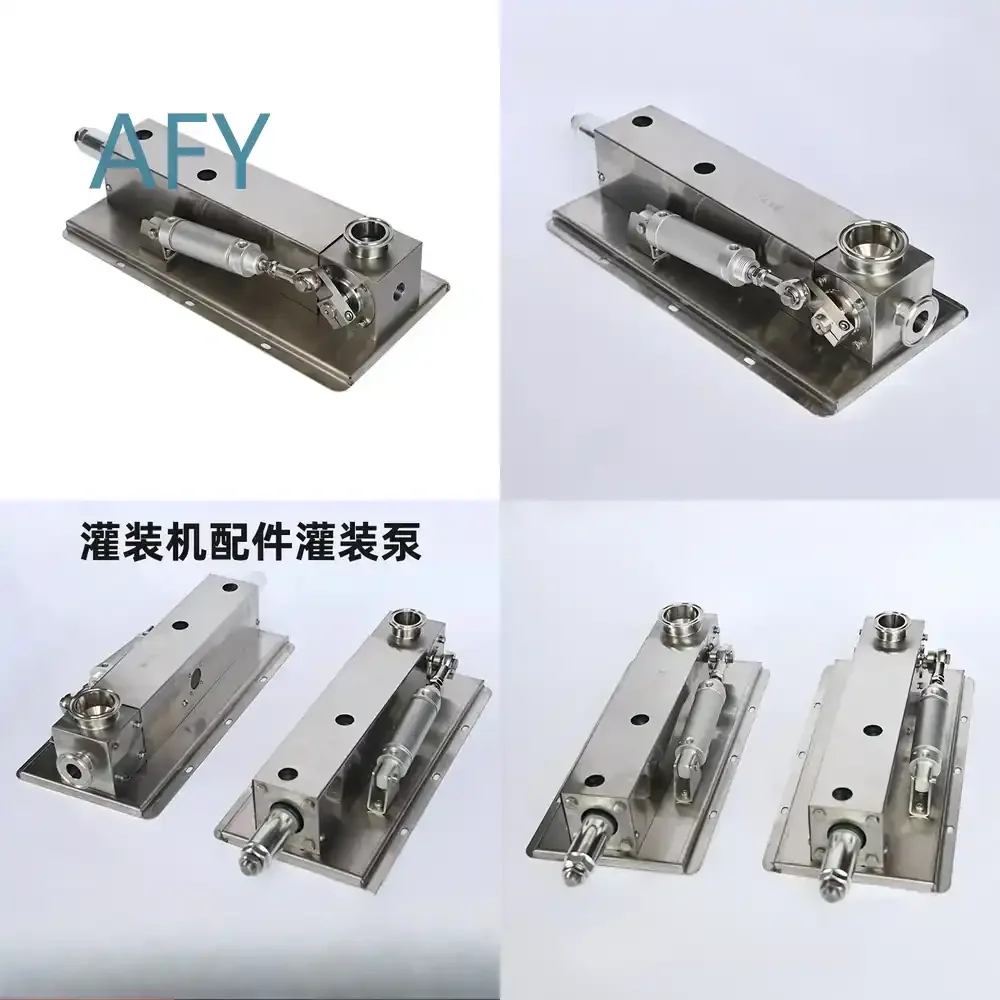 Automatic Paste Filling Machine for Sauce Filler Pump Vertical Quantitative Single Head Liquid Filler for Food Packaging