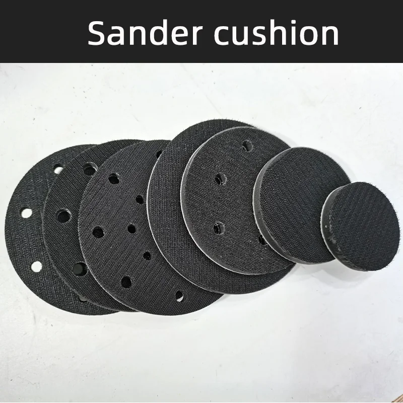 Almofada de Lixadeira Pneumática Grossa Dry Grinder Esponja Pad Almofada Macia 56 polegadas Auto-adesiva Grinder Bandeja Proteção Pad