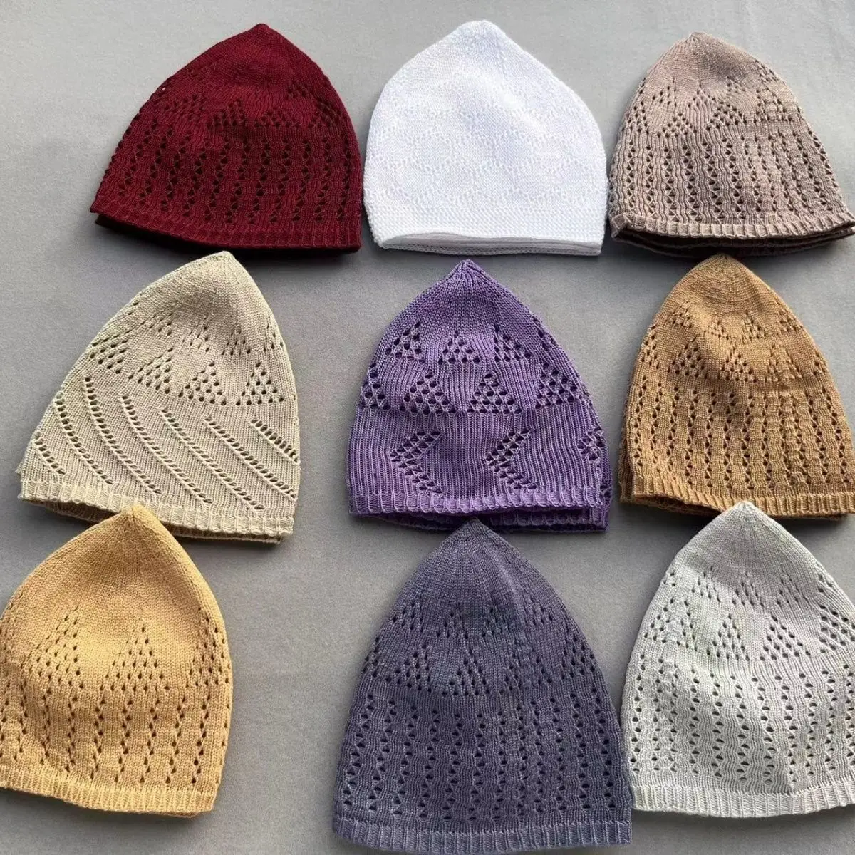 Kippah Hijab para homens, chapéu de malha turco, kippah islâmico, turbante judeu, lã de algodão, tampas de inverno, frete grátis