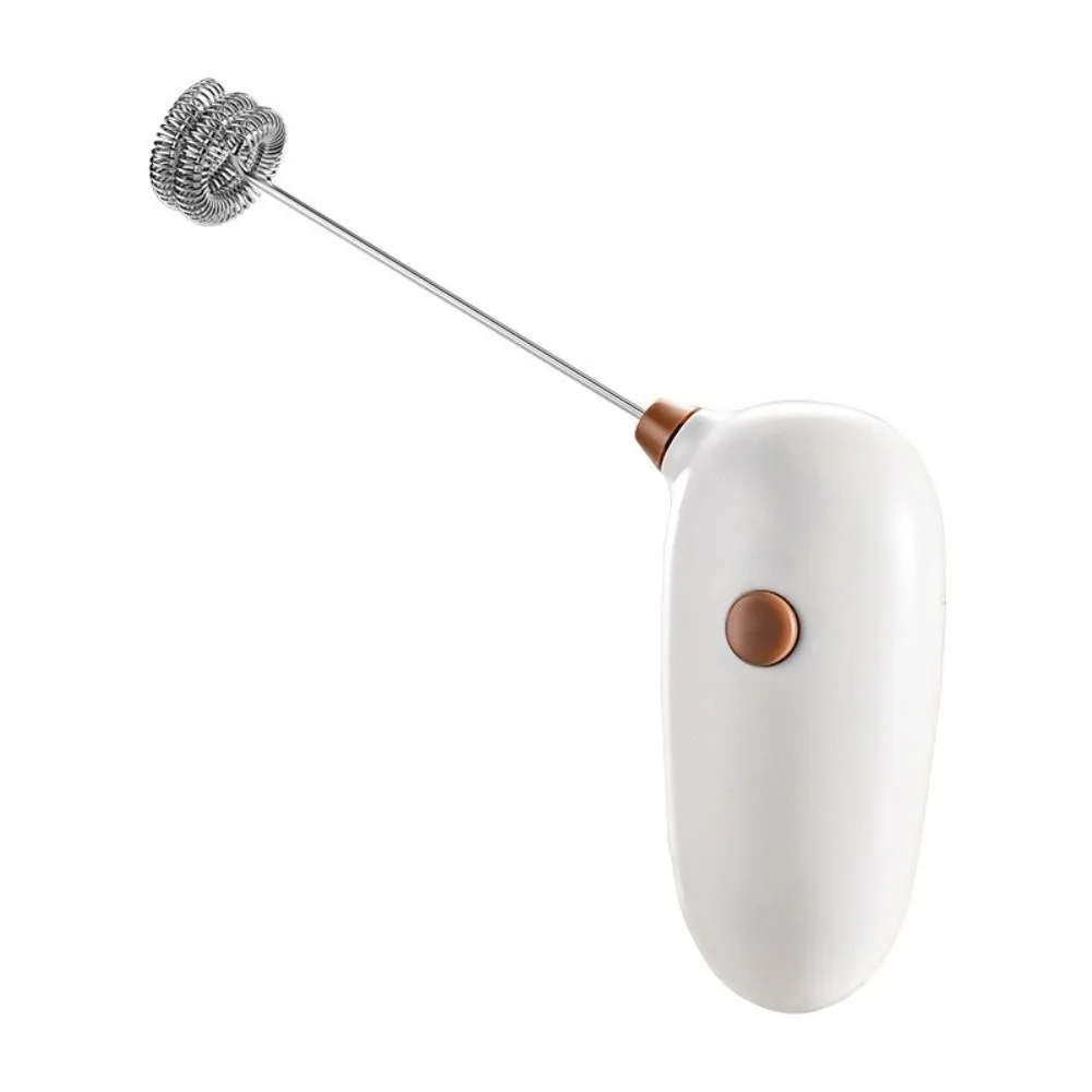 Drink Mixer Stainless Steel Electric Milk Frother Handheld Wireless Coffee Foam Maker Battery Operated Egg Mixer Cake