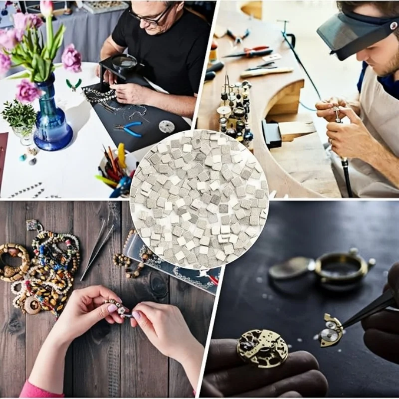 Silver Solder Wire Sheet for Jewelry Making High Medium Low Temperature DIY Welding Supplies Ring Bracelet Repair BeginnersHobby