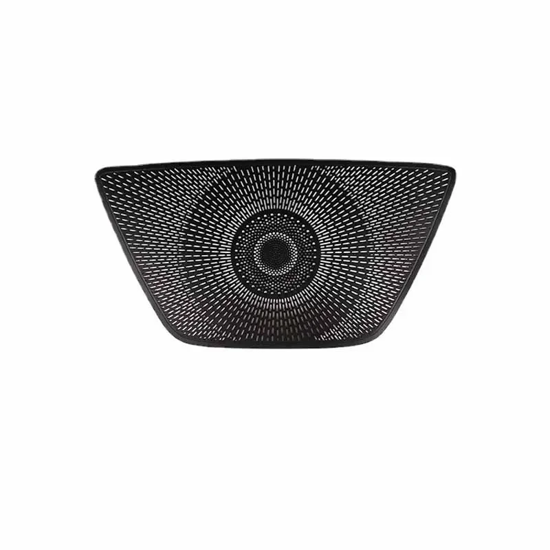 Suitable for 2019 X5 Dashboard Speaker Mesh Aluminum Alloy (Black) 1-Piece Set