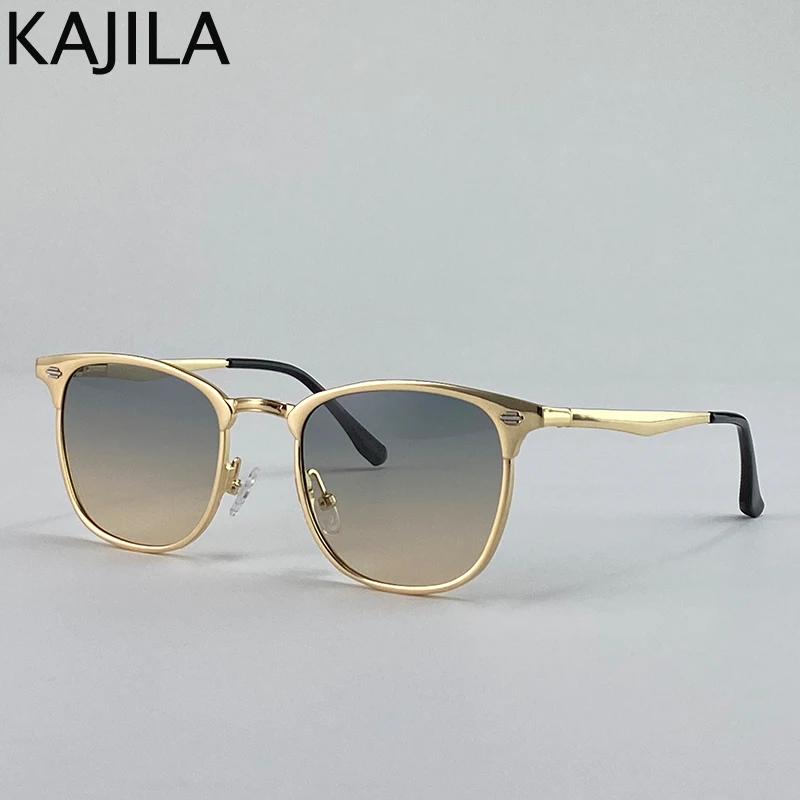 Steampunk Quadratische Sonnenbrille Männer 2026 Luxus Marke Metall Rahmen Retro Punk Sonnenbrille Männlich Driving Shades Vintage Brillen UV400