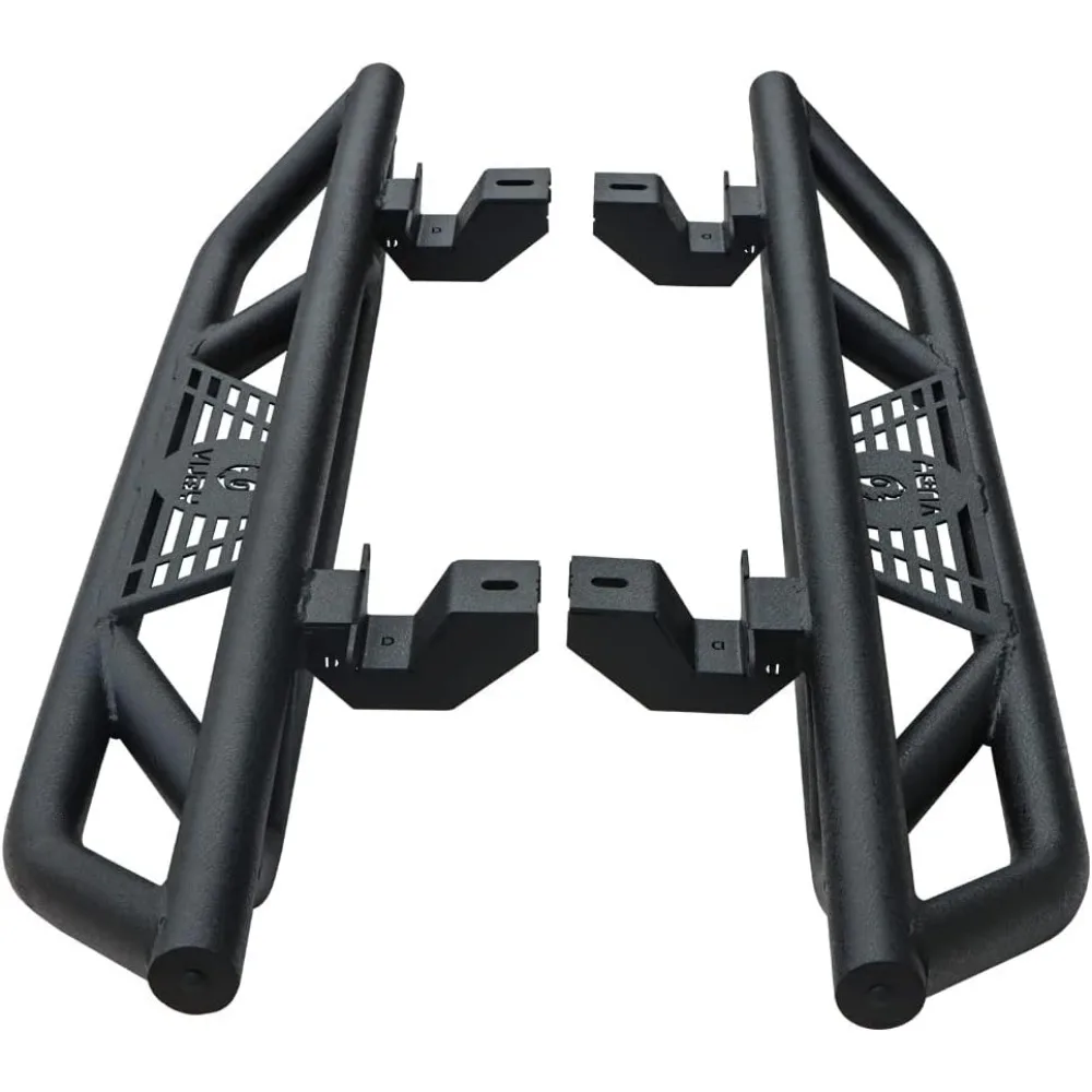 لوحة جري ذات ملمس أسود من Wrangler لمنع الصدأ غير قابلة للانزلاق متوافقة مع 2018 2019 2020 2021 2022 2023 2024 2025 #5